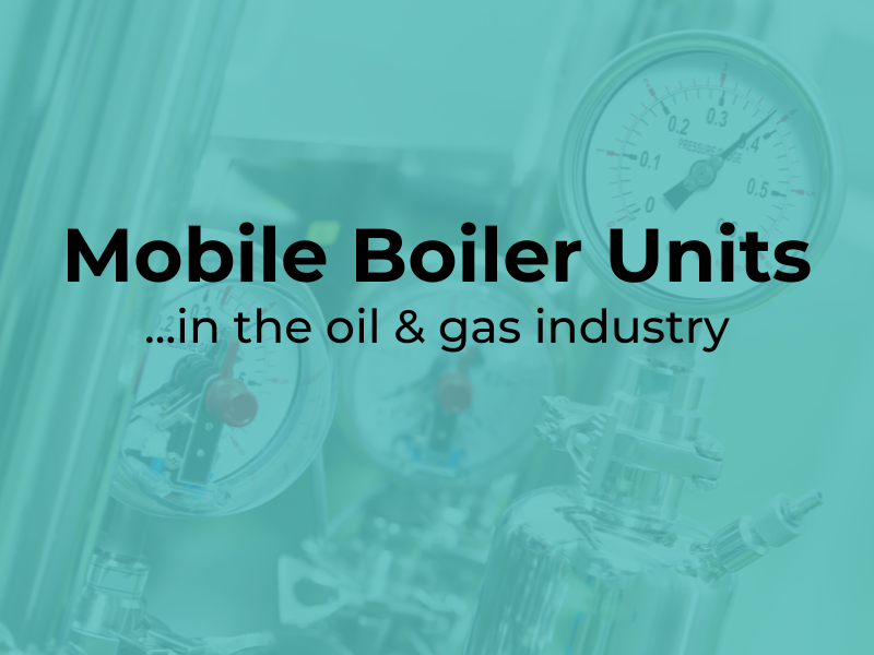 mobile boiler units